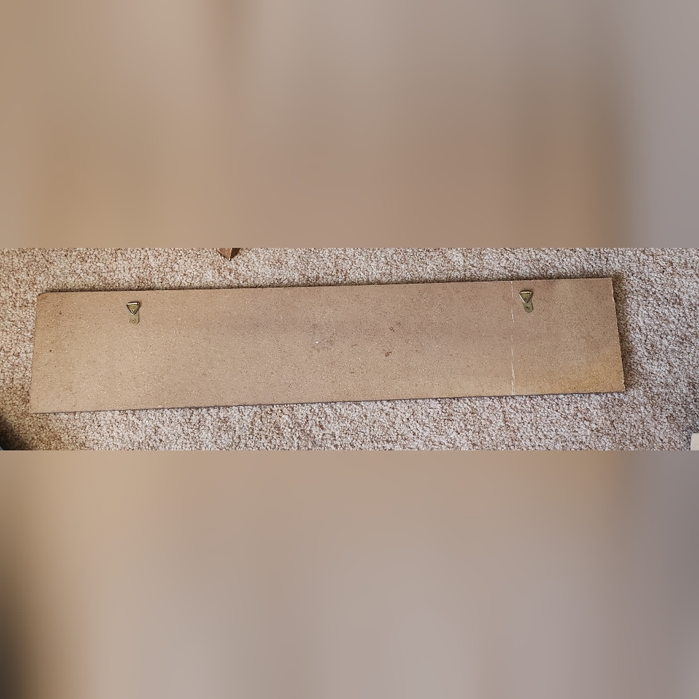 Primitive Wooden Sign - Picture 2 of 2